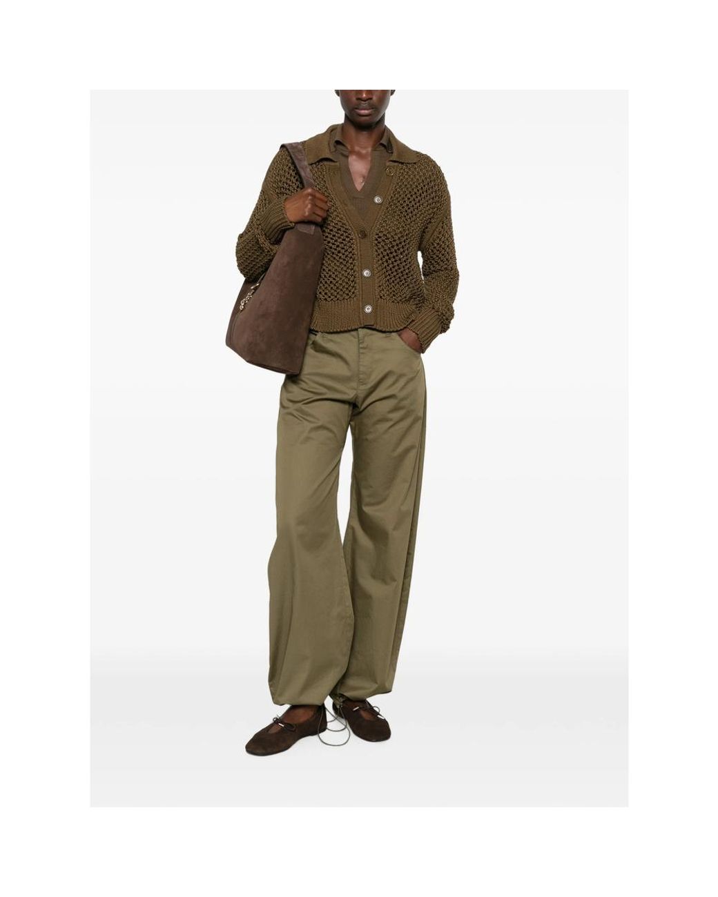 Max Mara Brown Knitwear