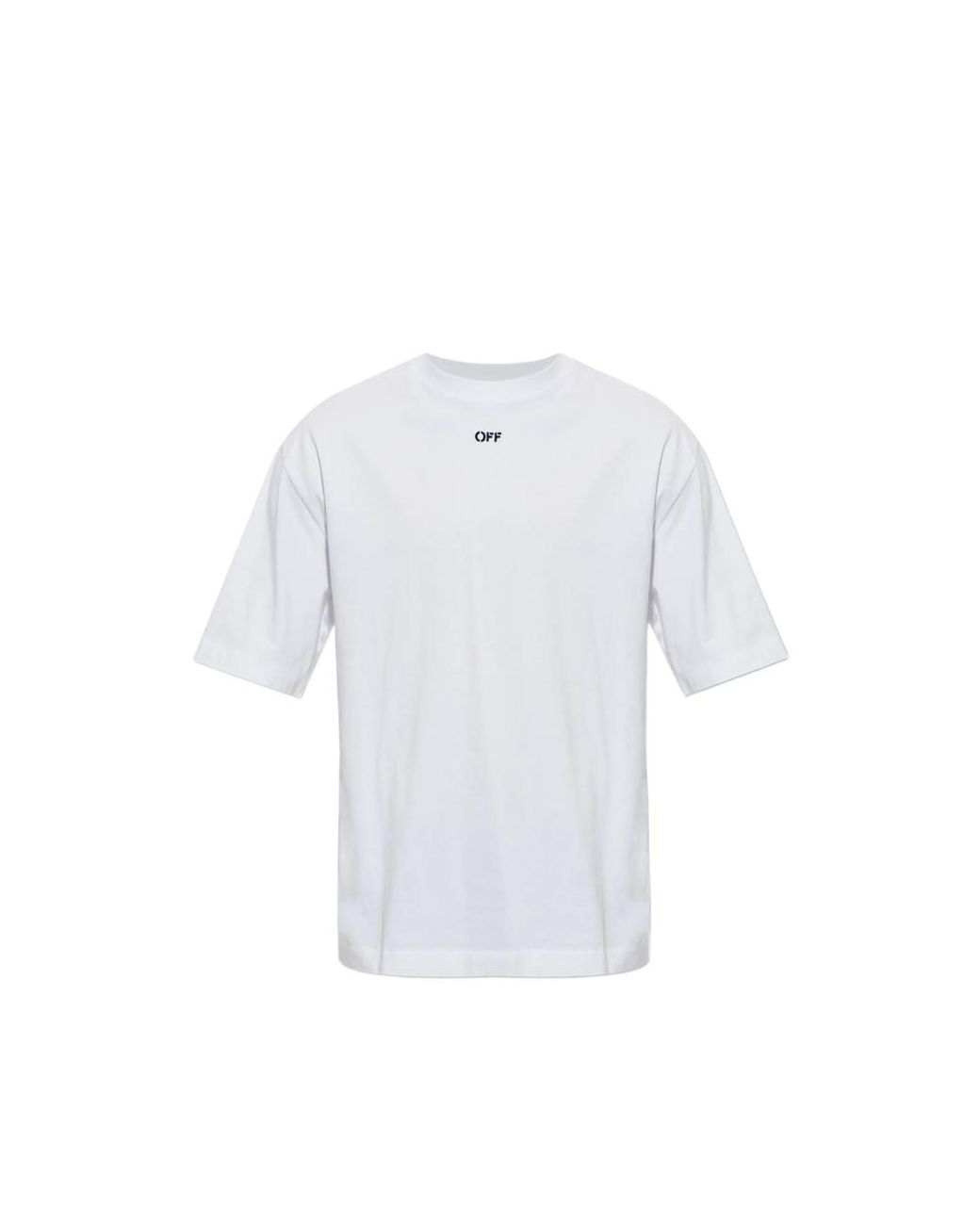 Off-White c/o Virgil Abloh White Off- Narciso Short-Sleeve T-Shirt for men