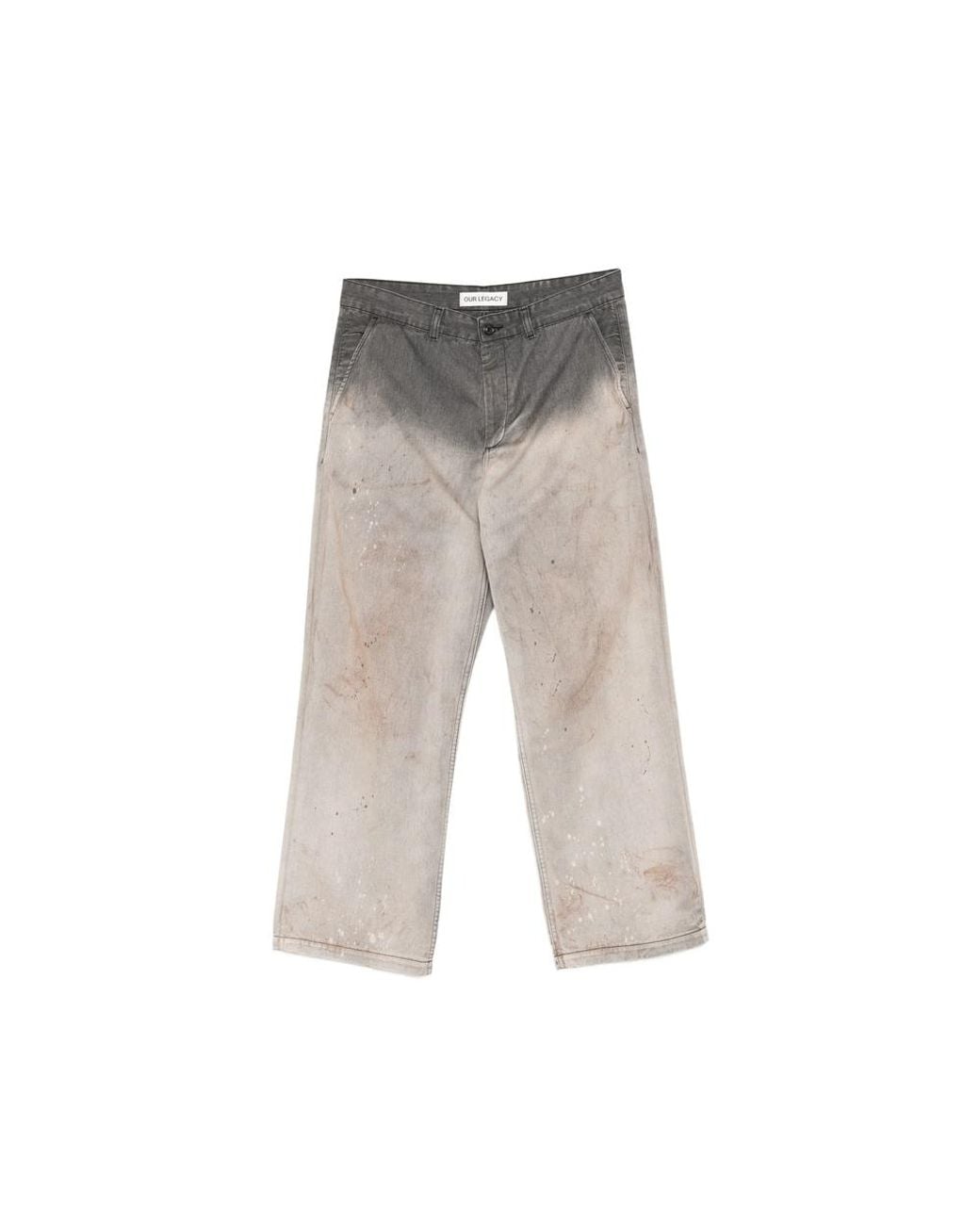 Our Legacy Gray Rig Chinos for men