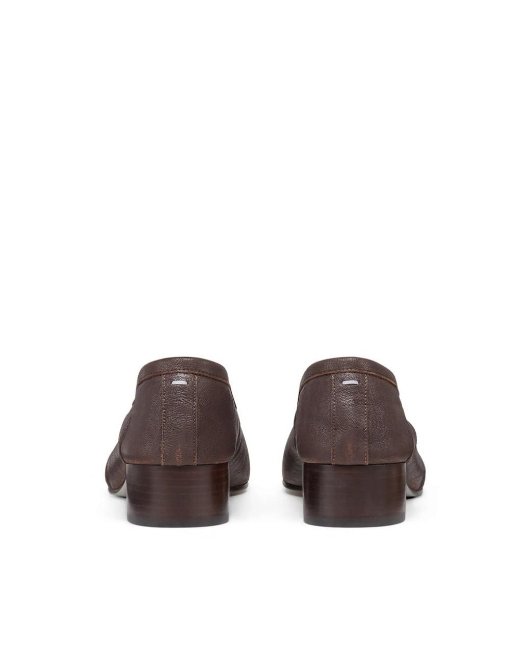 Maison Margiela Brown Tabi Ballet Flats