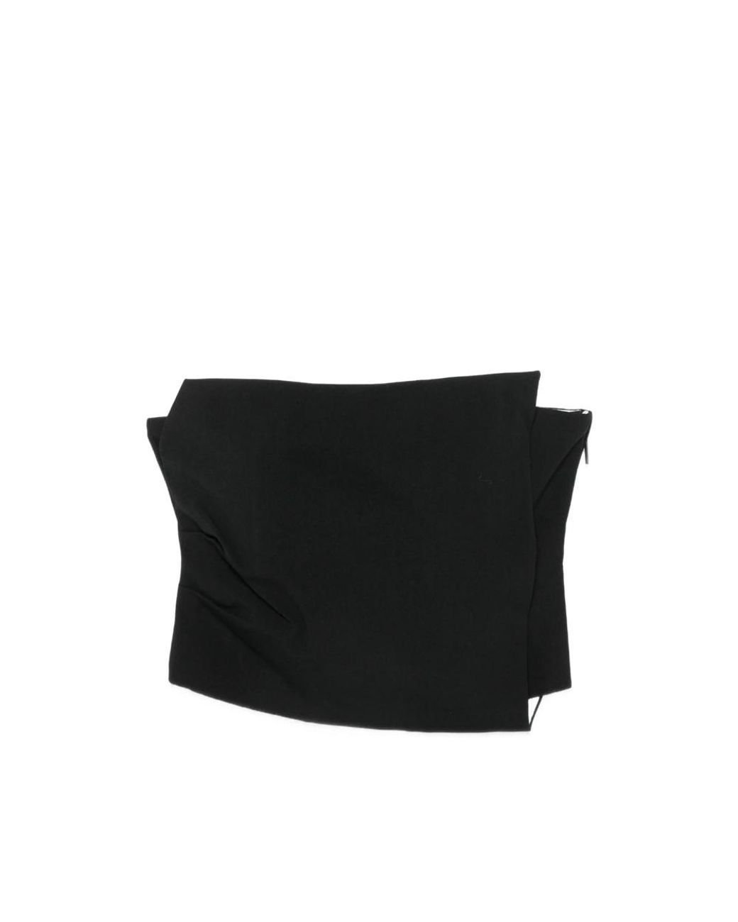 Sir Black Rivoli Pinstripe-Panel Bandeau Top