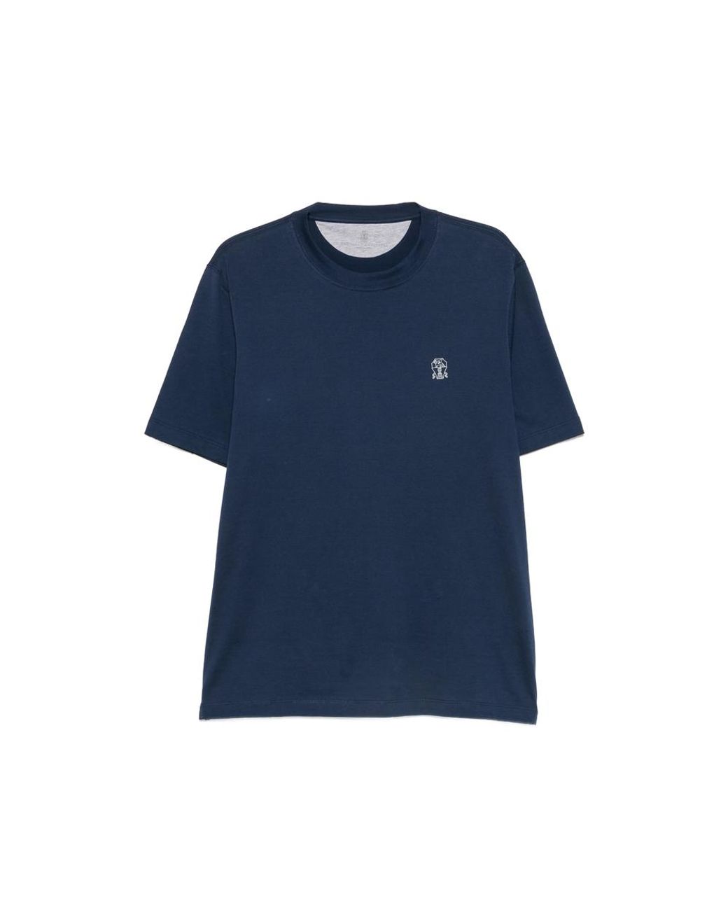 Brunello Cucinelli Blue T-Shirts & Vests for men