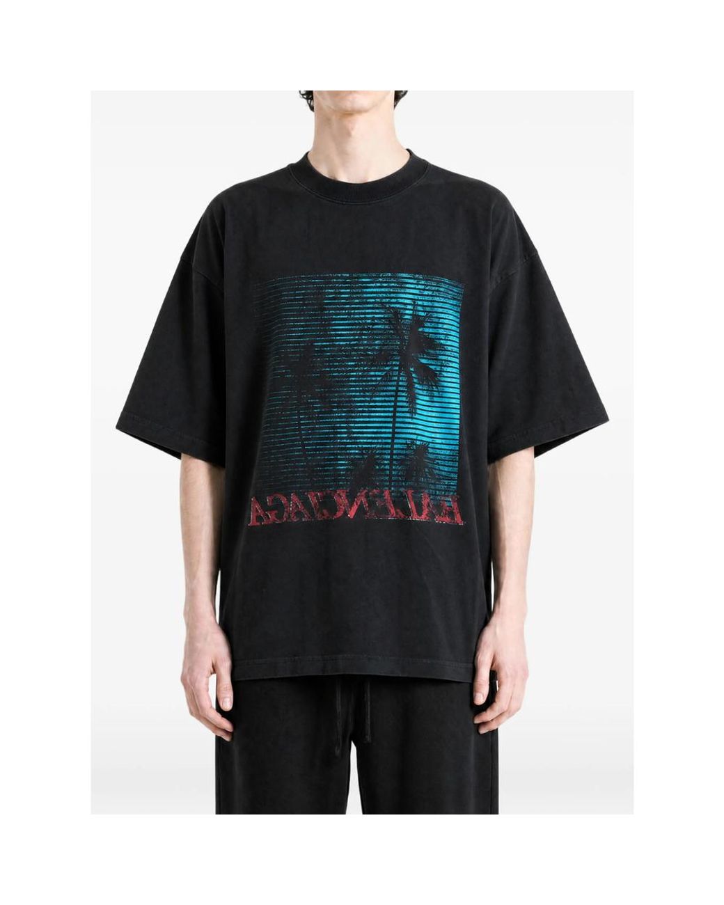 Balenciaga Black T-Shirts & Vests for men