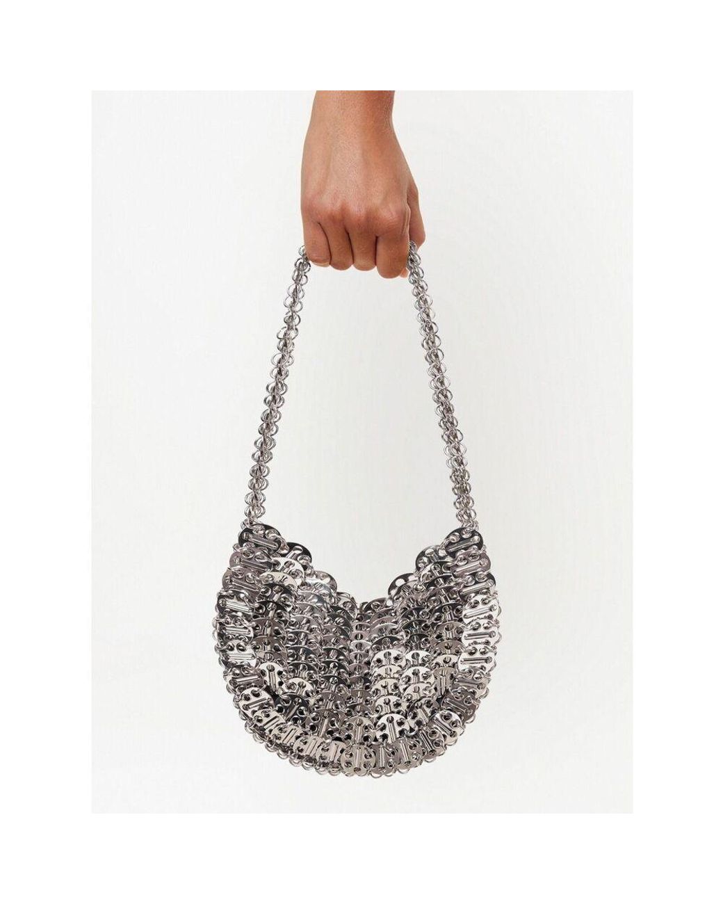Rabanne Metallic Moon 1969 Shoulder Bag