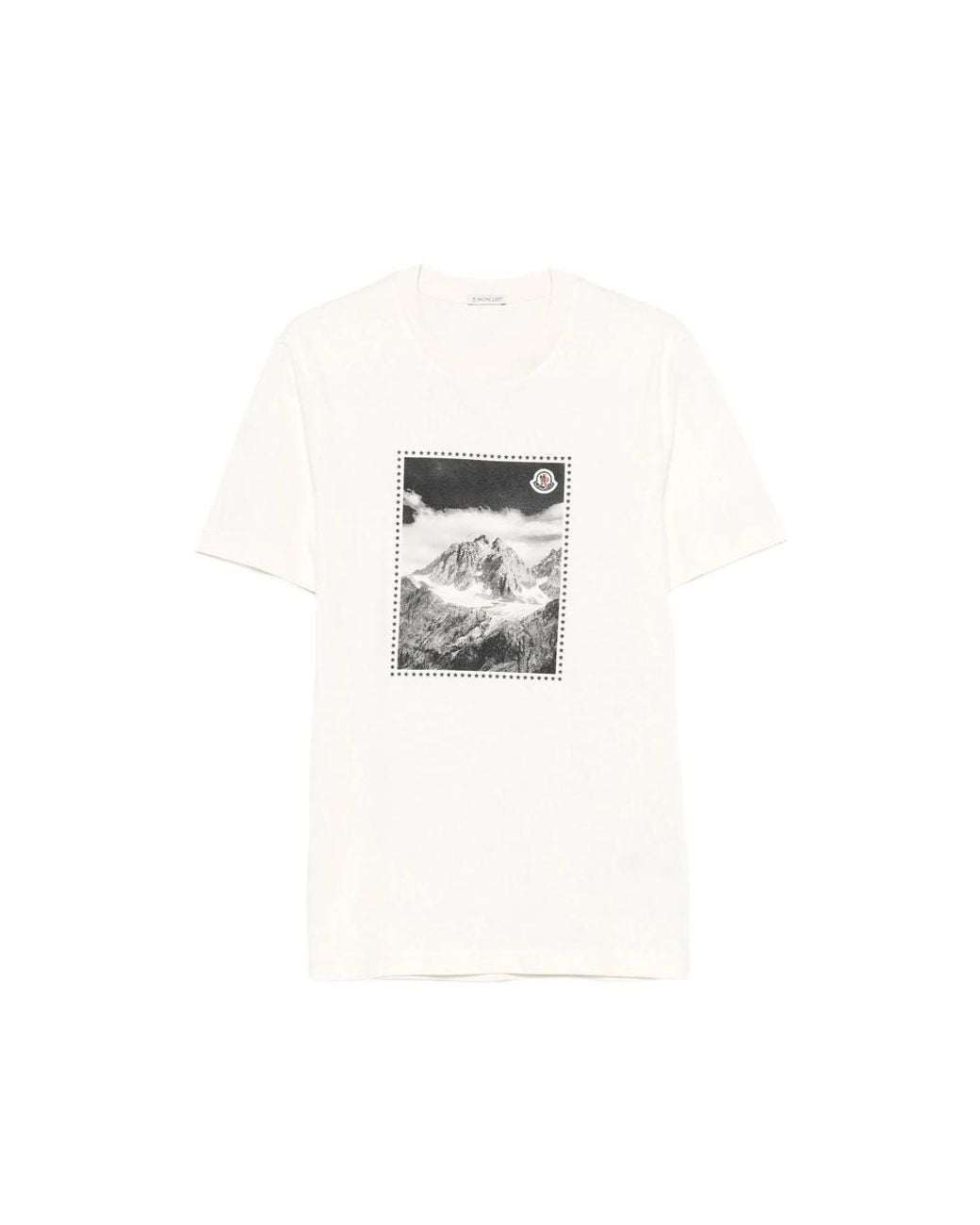 Moncler White Neutrals T-Shirts & Vests for men