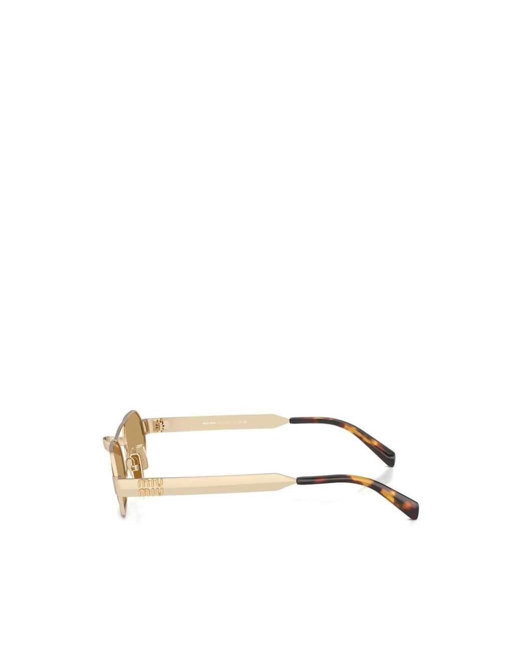 Miu Miu Metallic Sunglasses