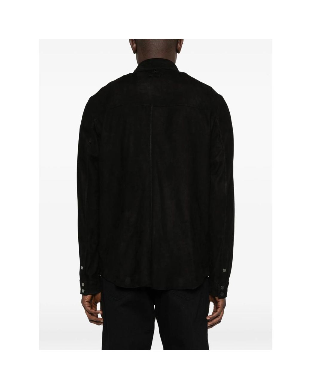 Salvatore Santoro Black Pocket Shirt for men