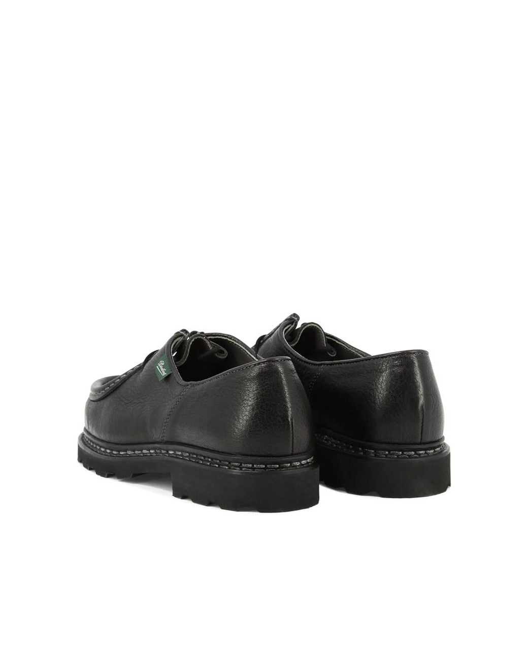 Paraboot Black Michael Leather Loafers for men