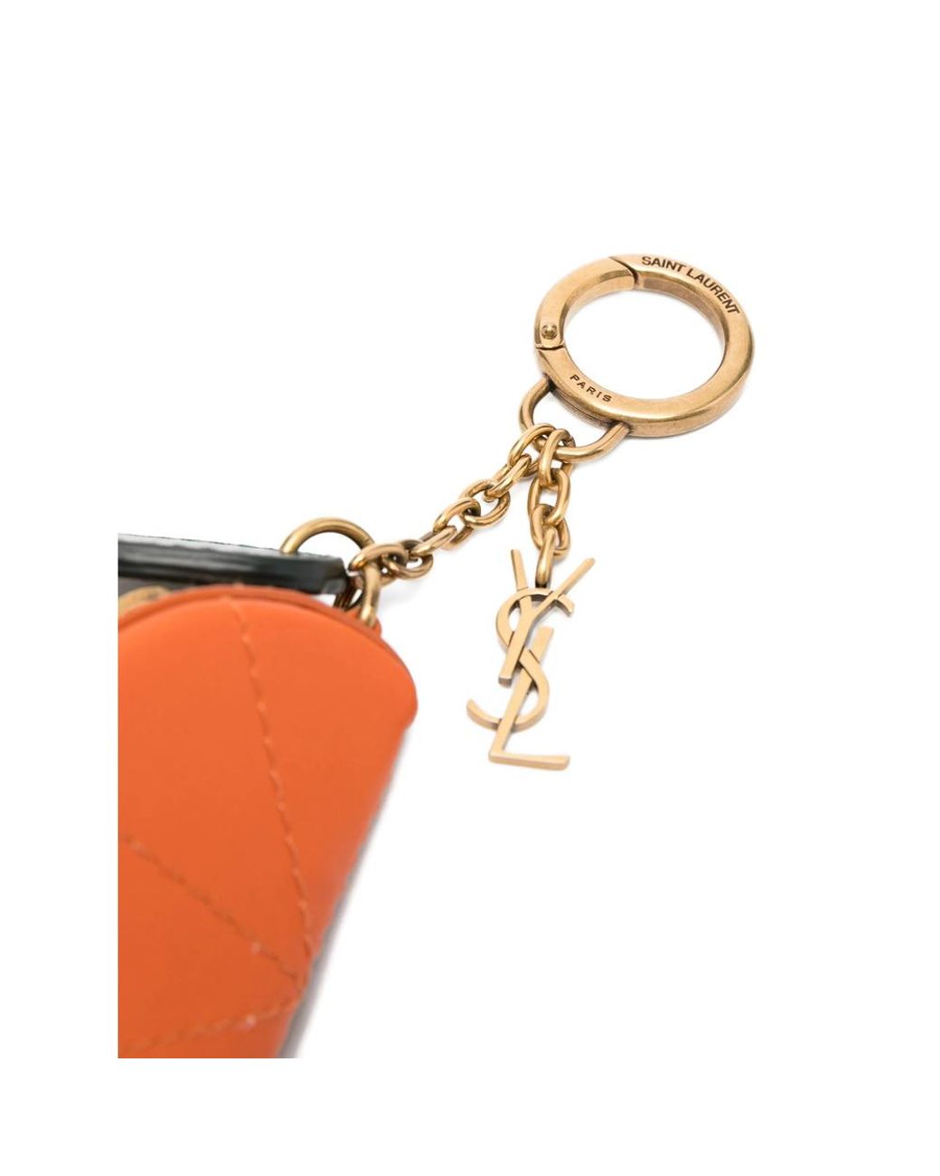 Saint Laurent Orange Keyrings & Chains