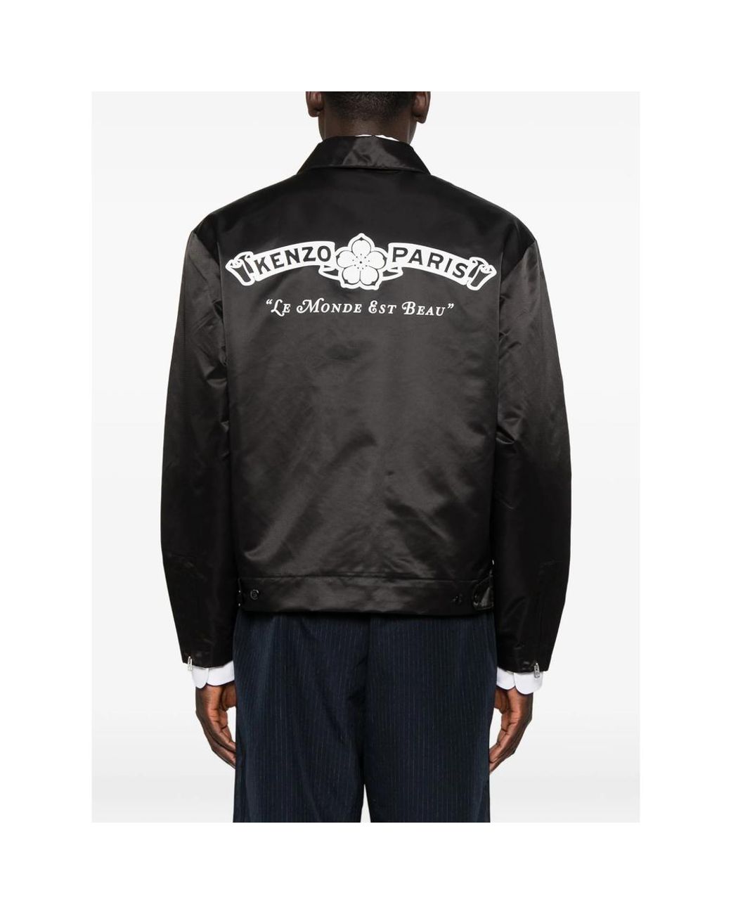 KENZO Black Jackets for men