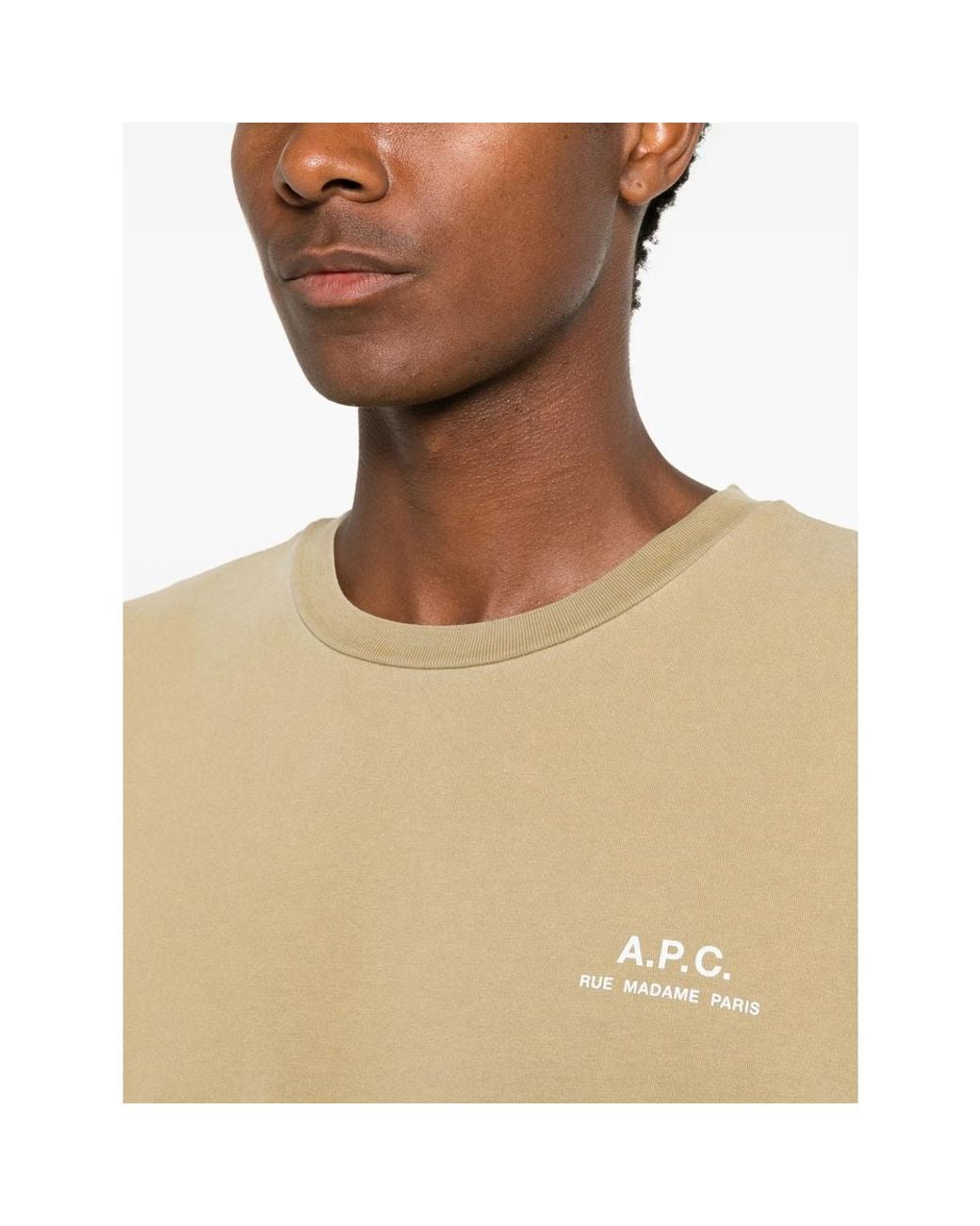A.P.C. Natural Neutrals T-Shirts & Vests for men