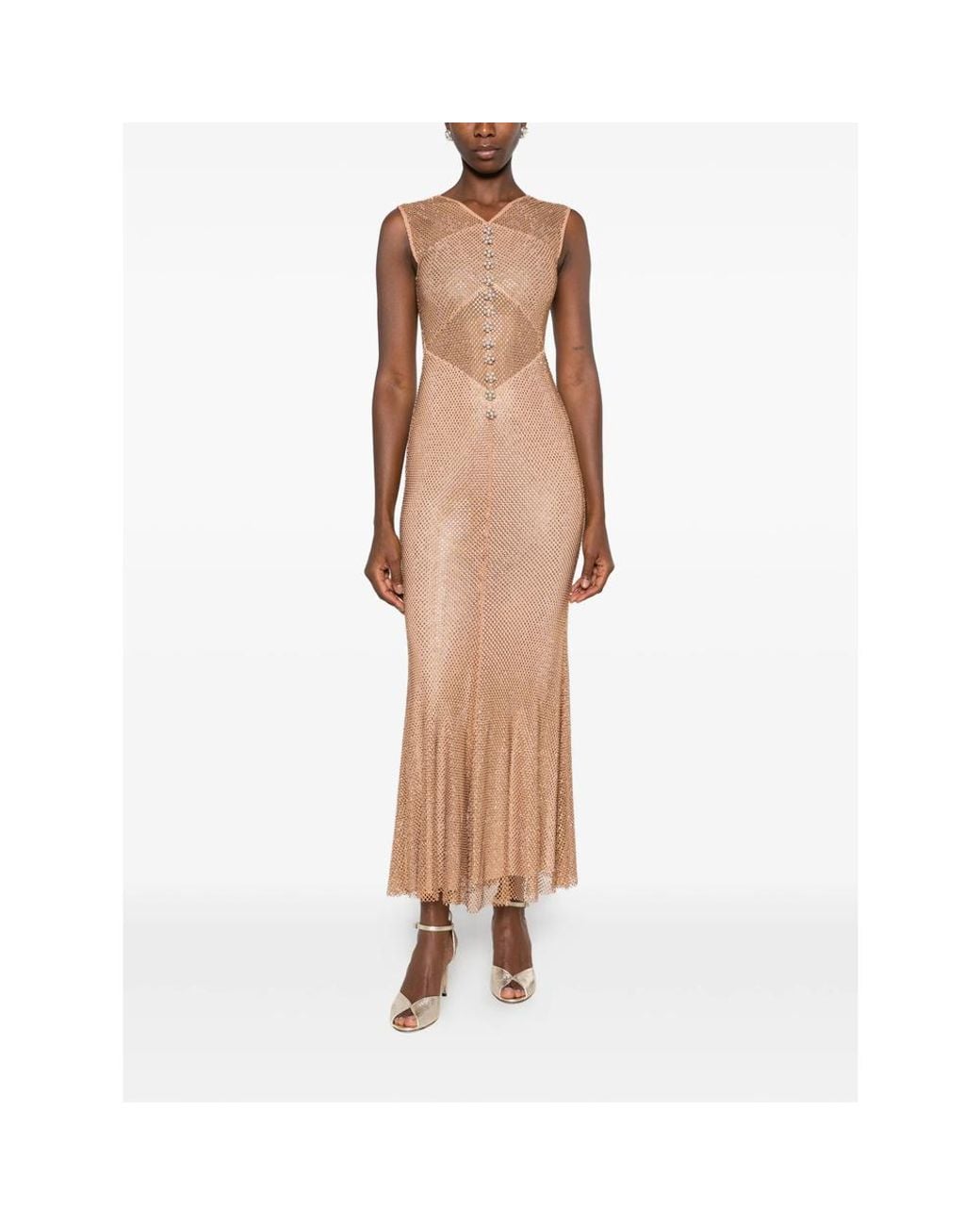 Self-Portrait Natural Neutrals Dresses