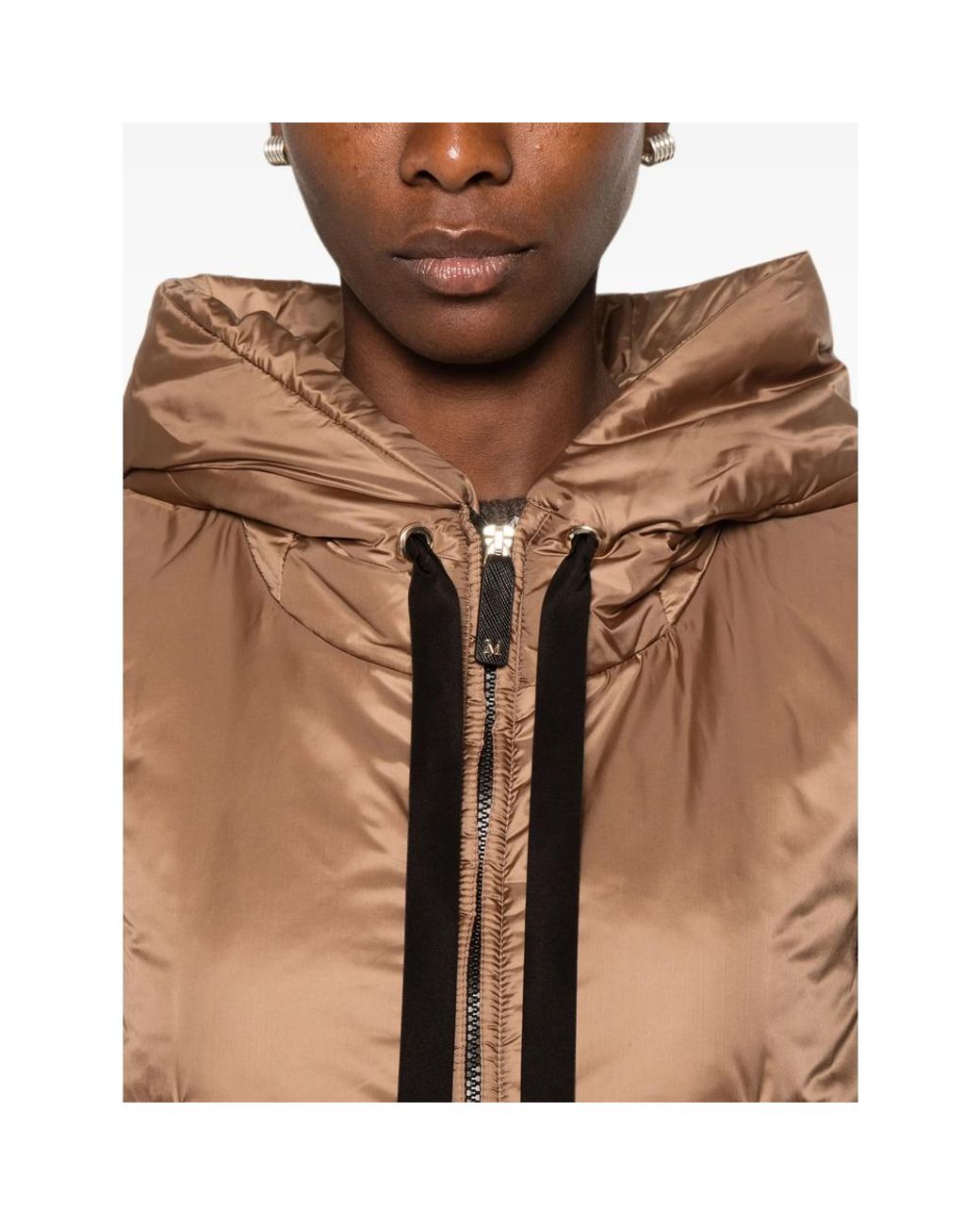 Max Mara Brown Greengo Padded Vest