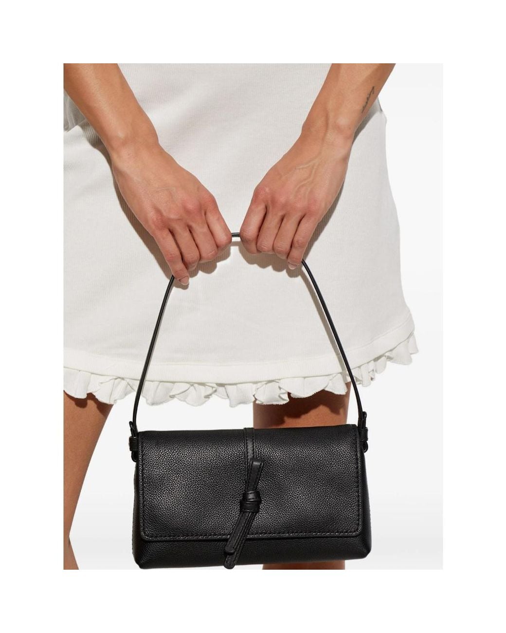 Kate Spade Black Tote Bag Calf Leather