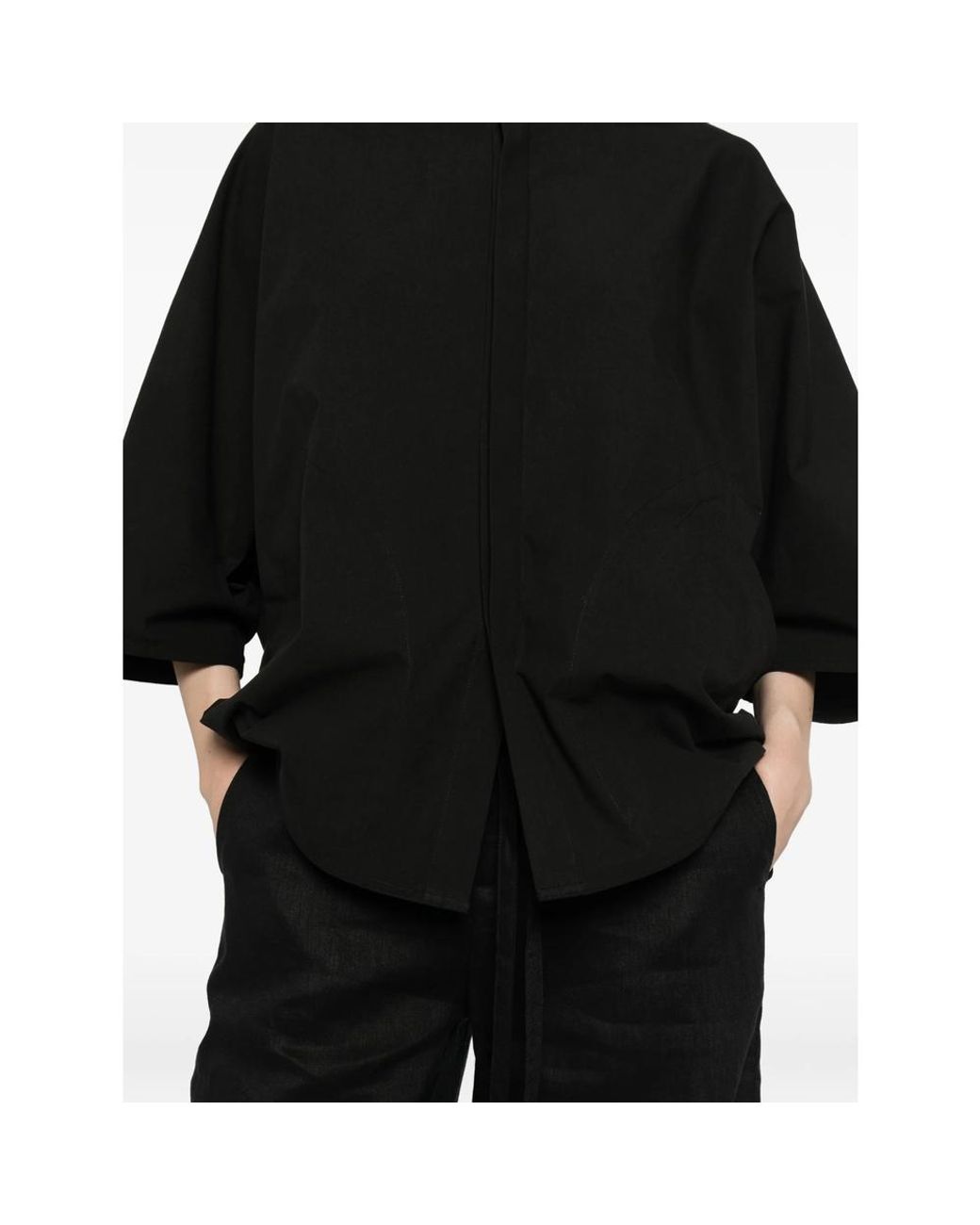 JC Sophie Black Lilian Short Sleeve Pocket Jacket