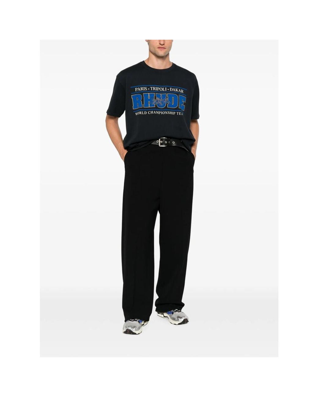 R H U D E © Blue T-Shirts & Vests for men