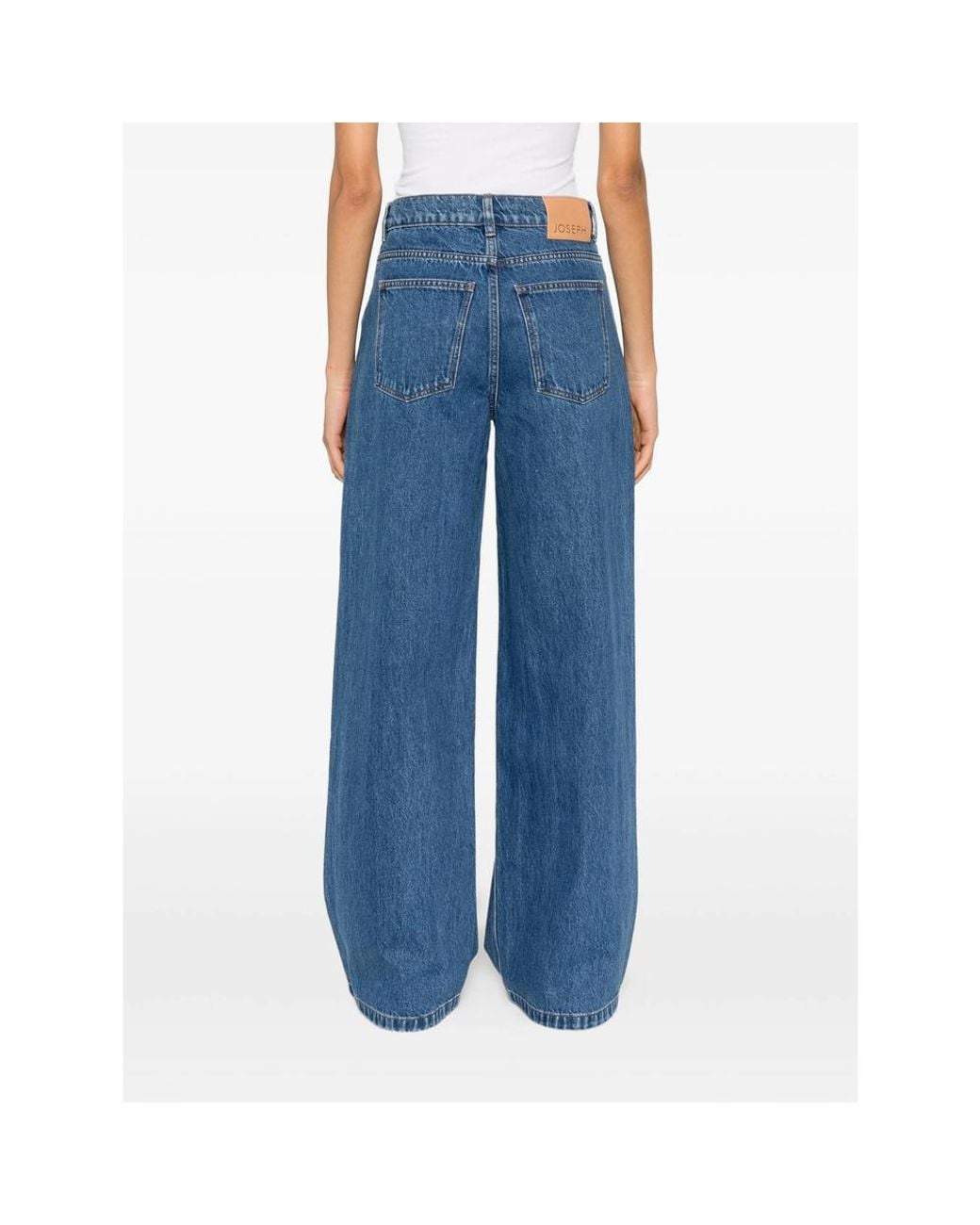 Joseph Blue Wide Jeans