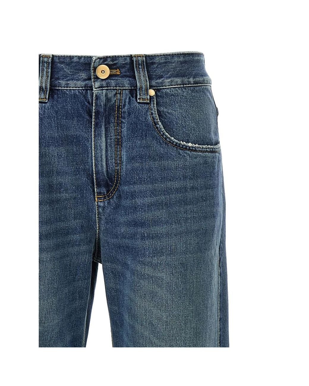 Brunello Cucinelli Blue Contemporary Jeans