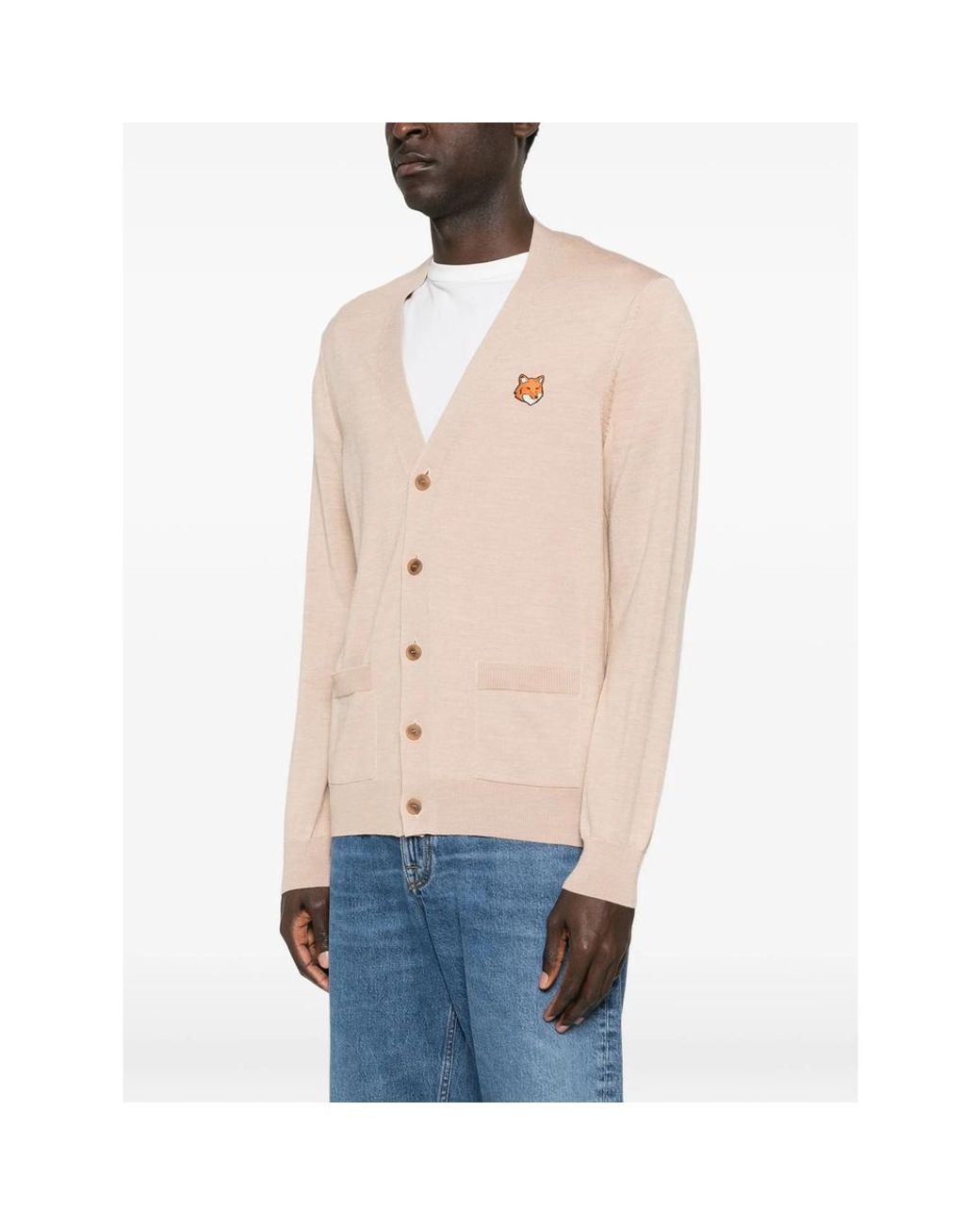 Maison Kitsuné Natural Sweaters Neutral for men