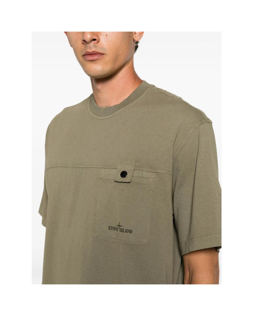 Stone Island Natural T-Shirts & Vests for men