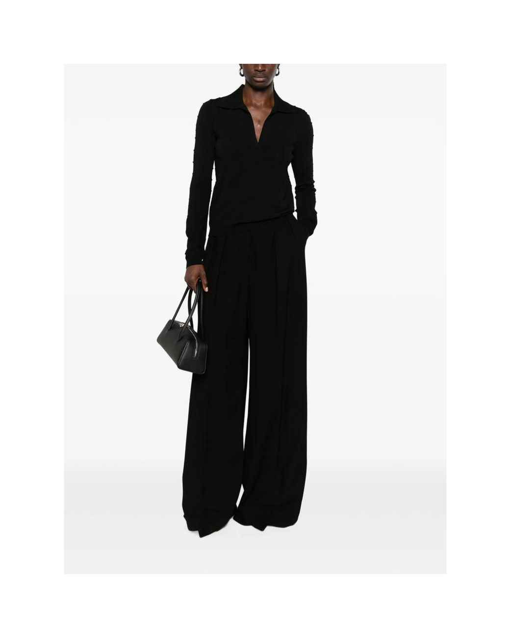 Max Mara Black Knitwear