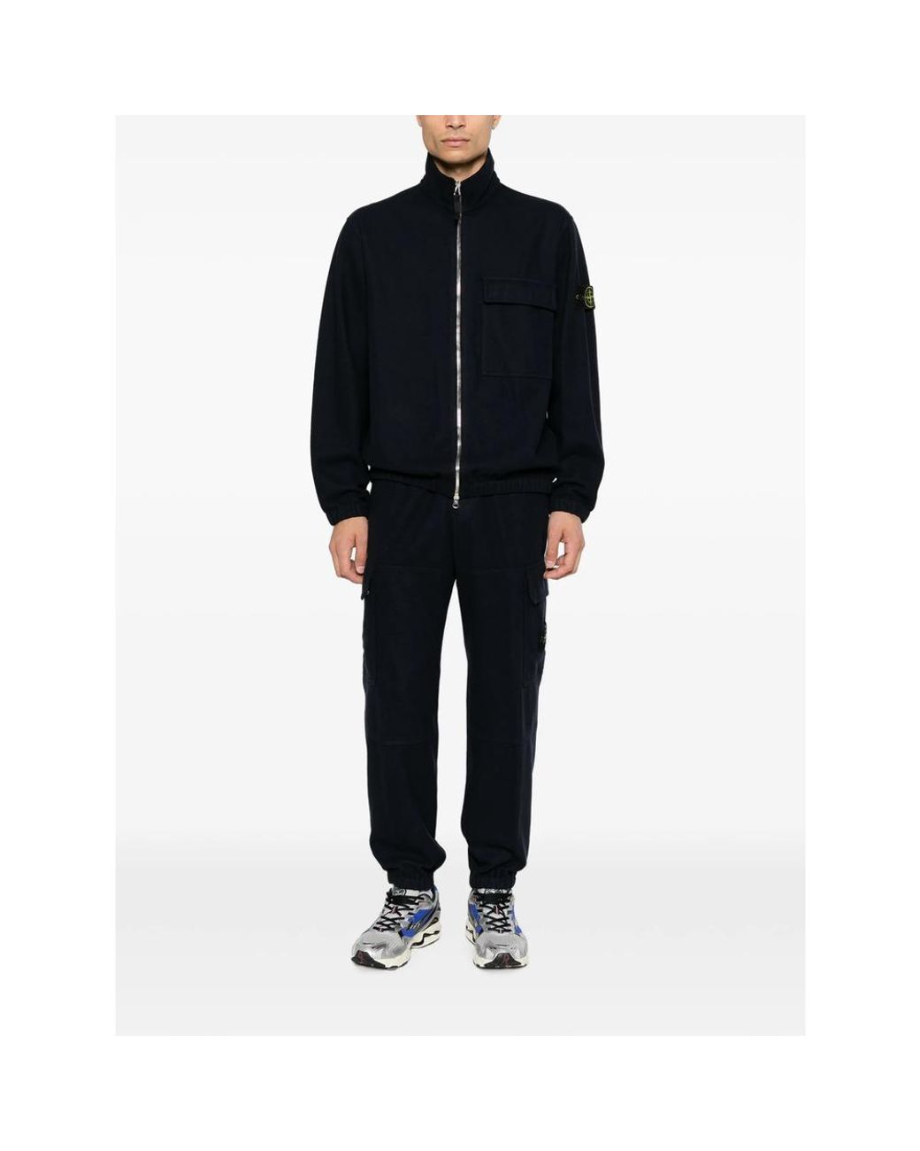 Stone Island Black Trousers for men