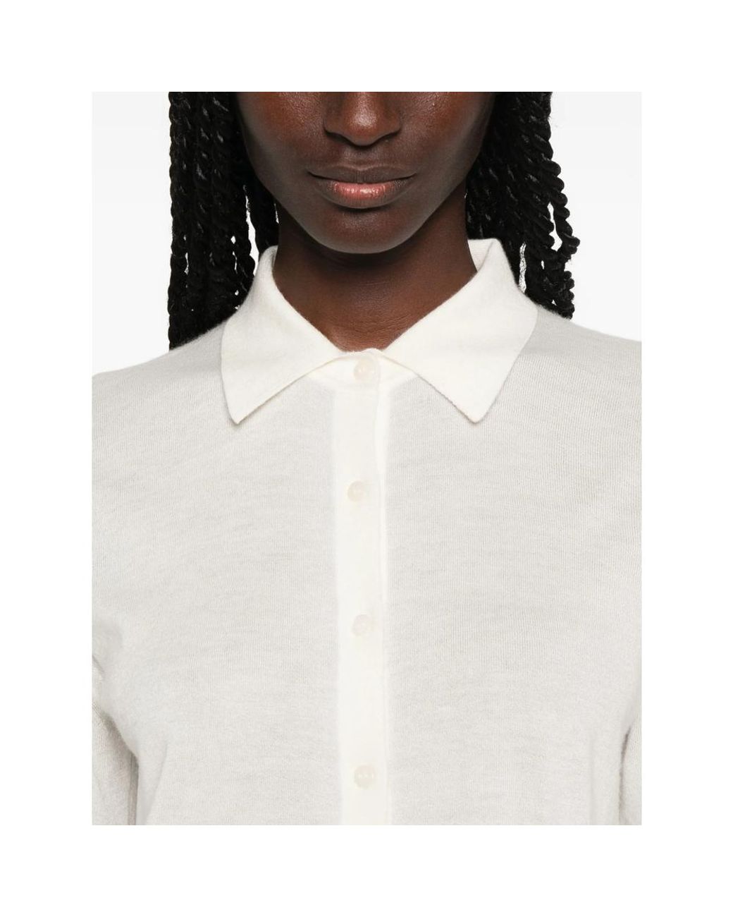 Soft Goat White Featherlight Shirt