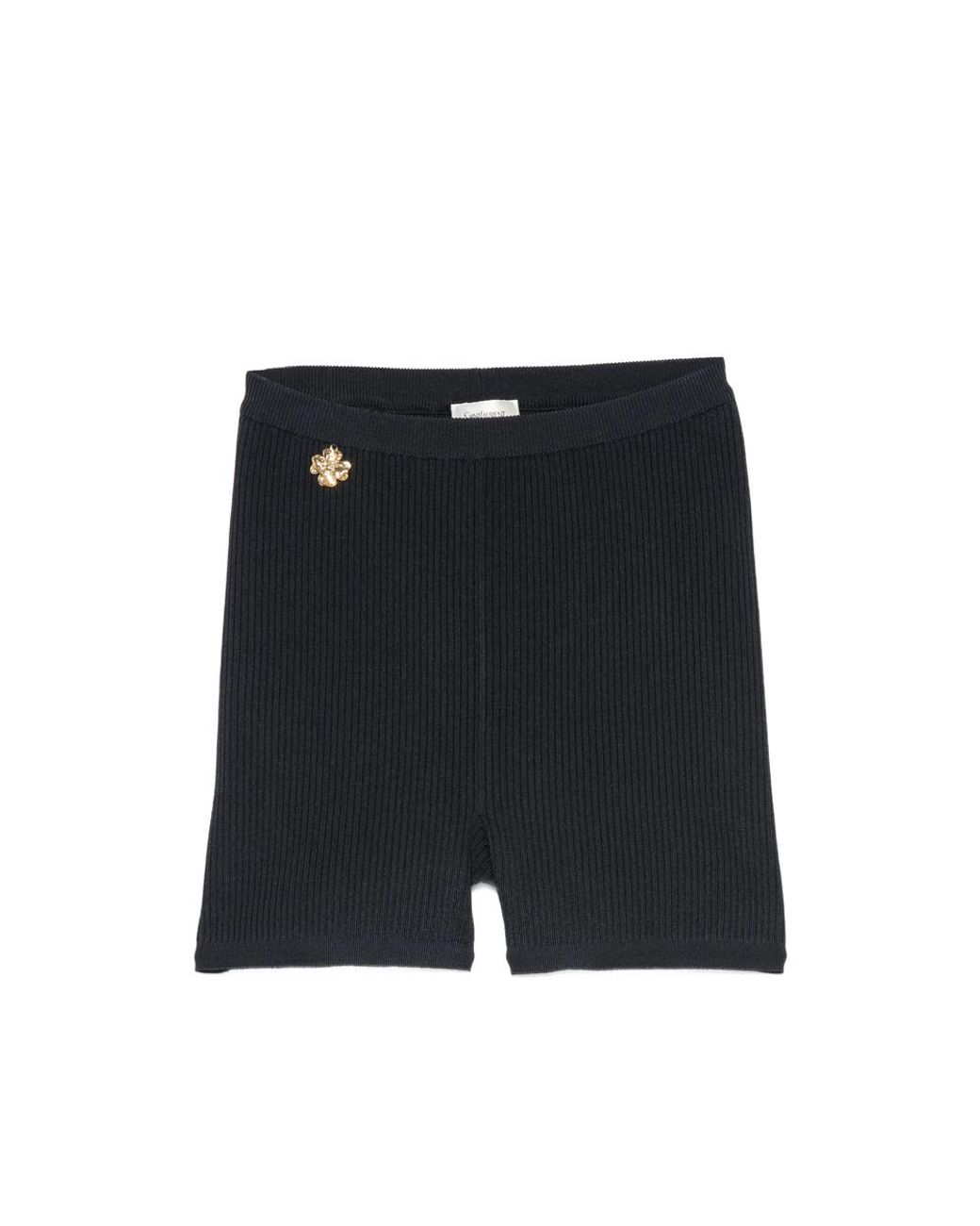 Saint Laurent Black Shorts