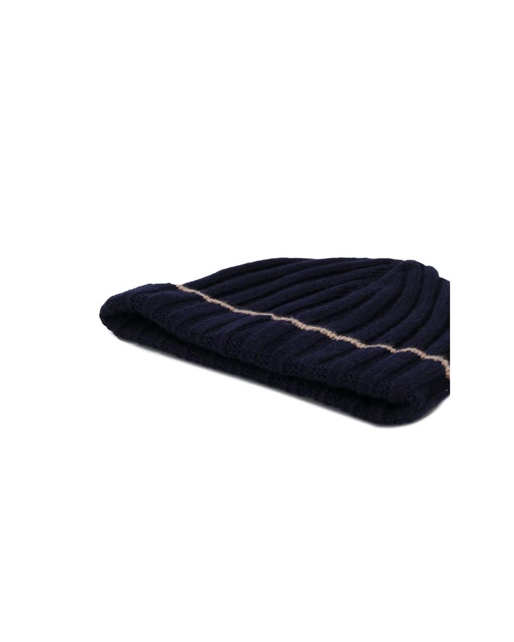 Brunello Cucinelli Blue Hat Cashmere for men