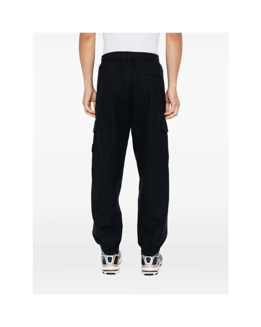 Stone Island Black Trousers for men