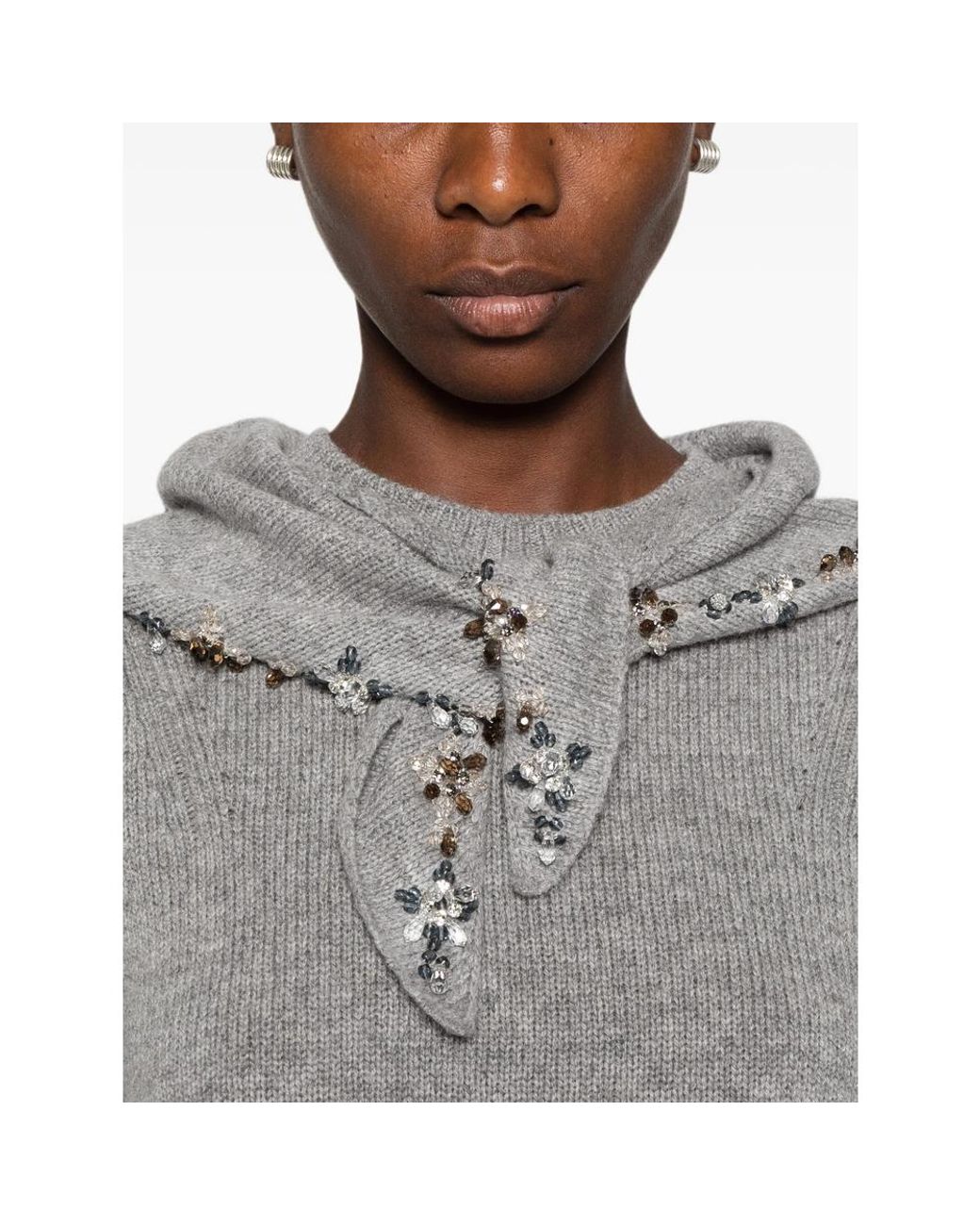 Prada Gray Knitwear