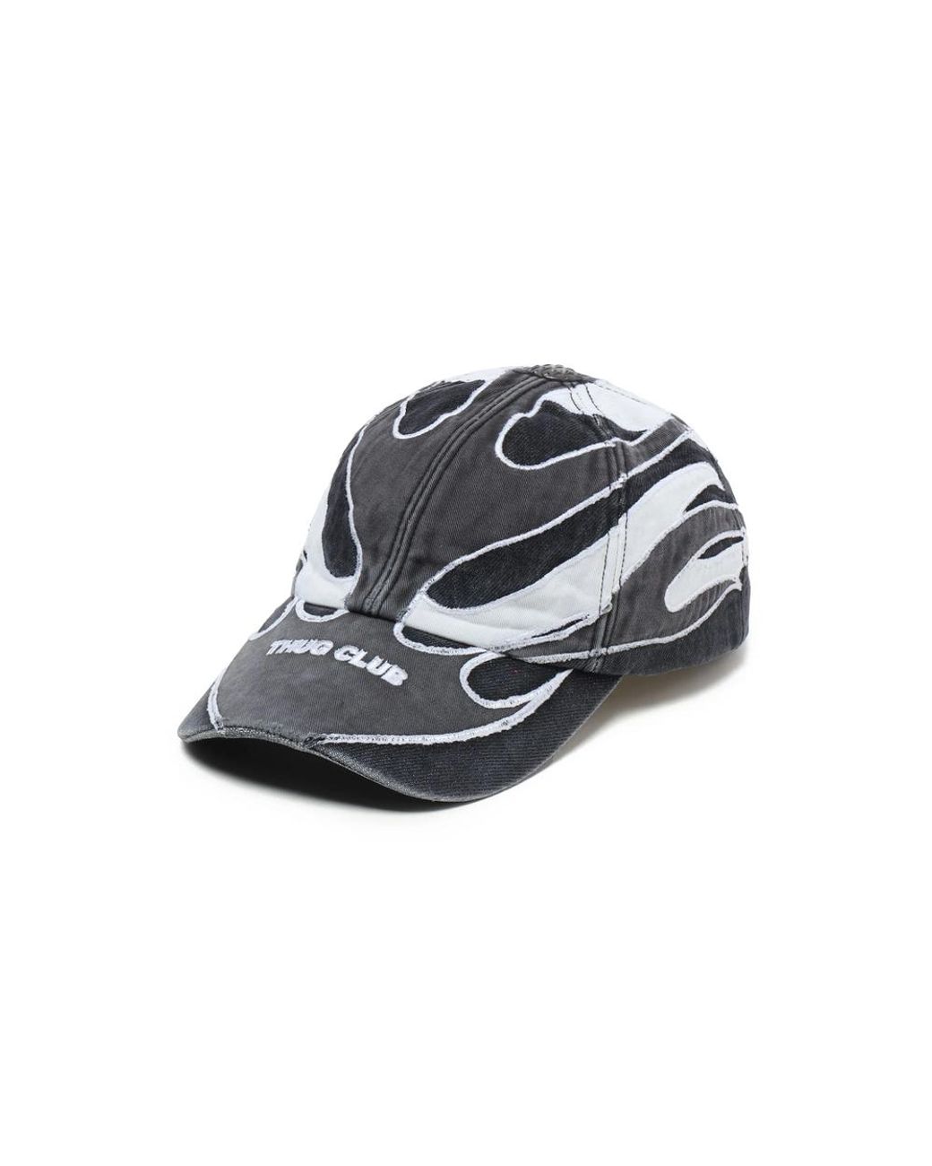 THUG CLUB Metallic Chopper Cap for men