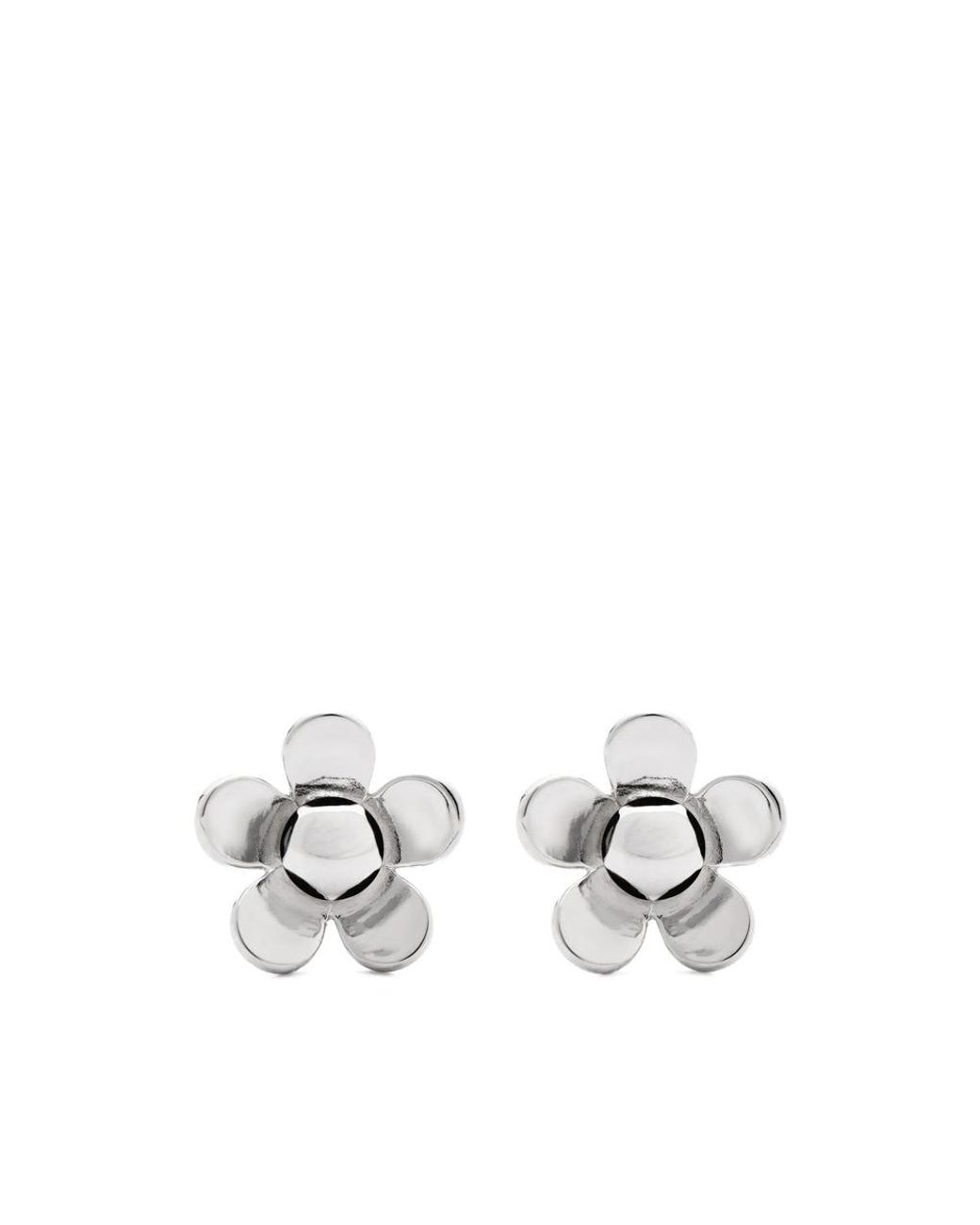 Marc Jacobs Blue Daisy Stud Earrings
