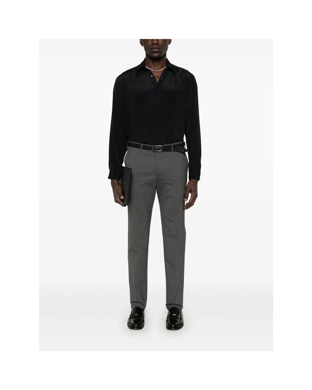 Rota Gray Tailored Trousers for men