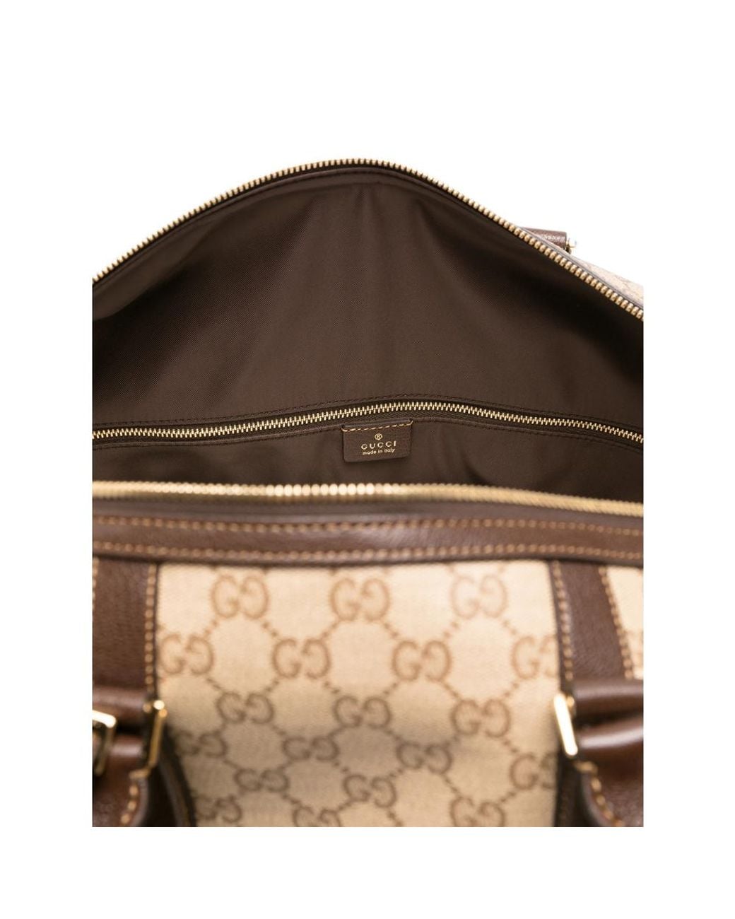 Gucci Natural Large Essence Classic Duffle Bag for men
