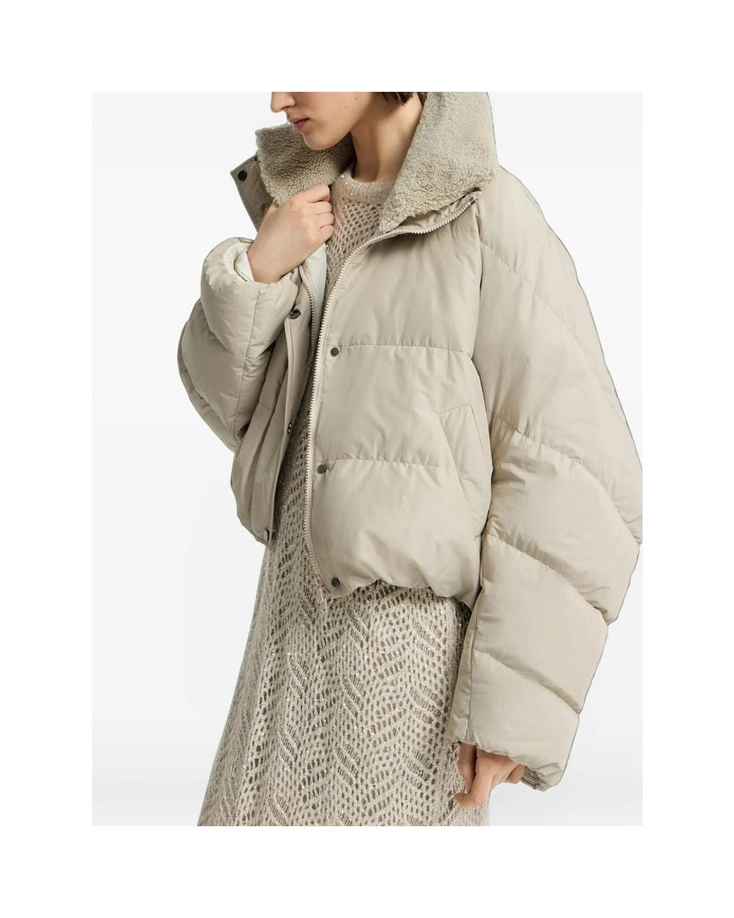 Brunello Cucinelli Natural Neutrals Jackets