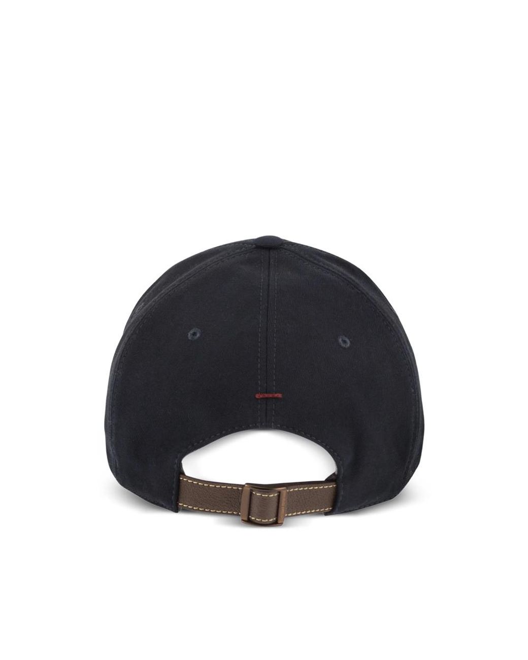 Brunello Cucinelli Blue Logo-Embroidered Baseball Cap for men