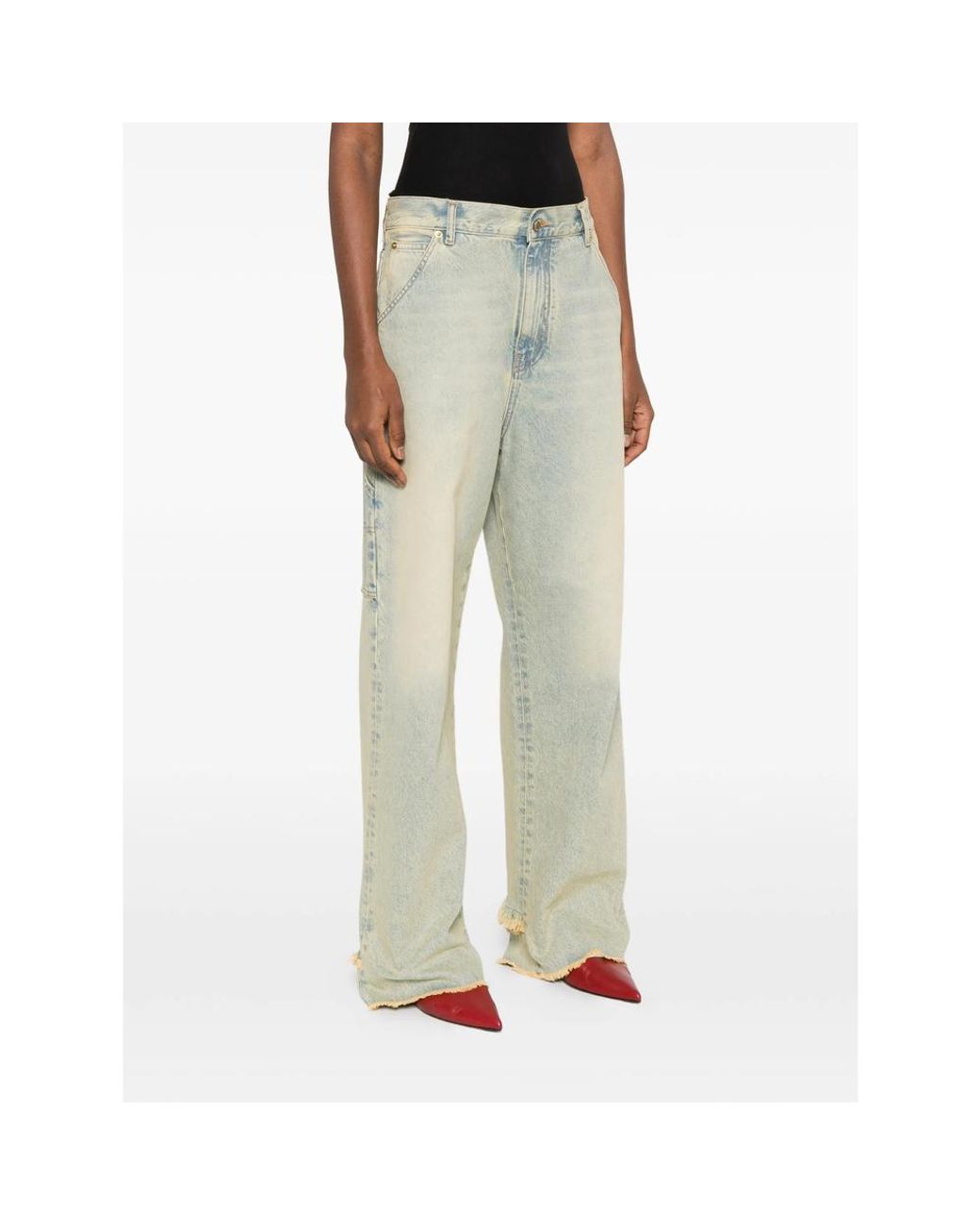 DARKPARK Green Lisa Five-Pockets Jeans