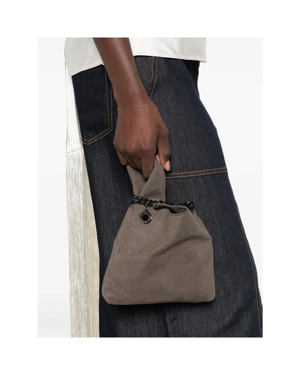 Stella McCartney Brown Clutch Bags