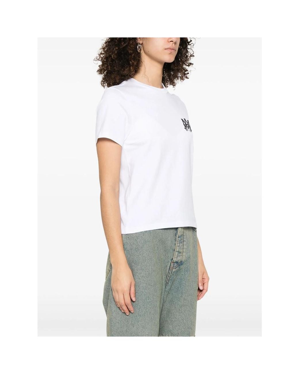 Amiri White Ma Core Logo T-Shirt