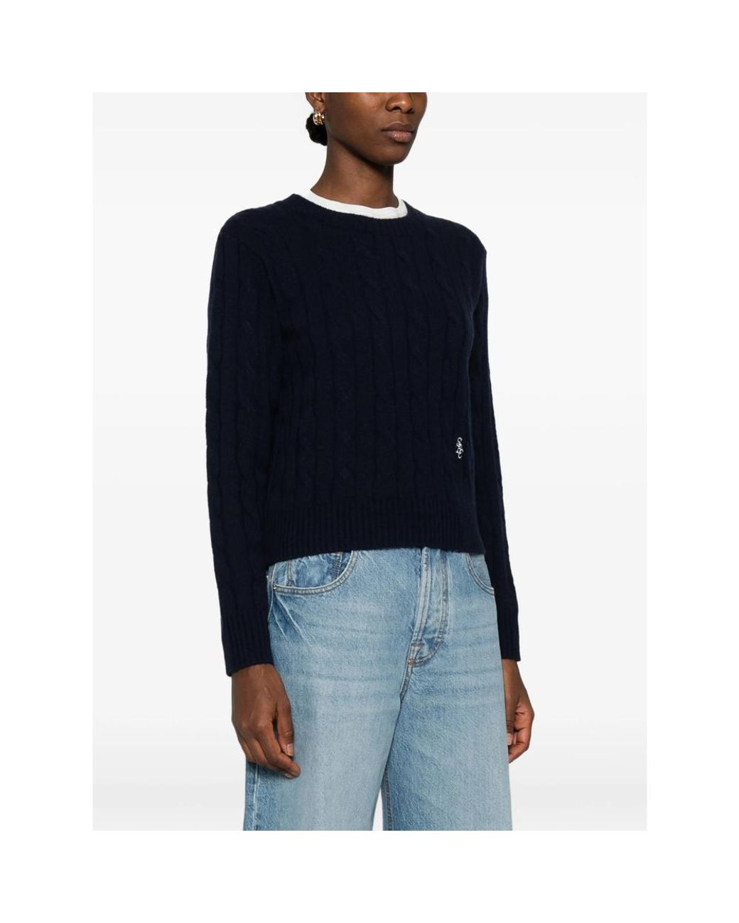 Sporty & Rich Blue Sporty & Rich Knitwear