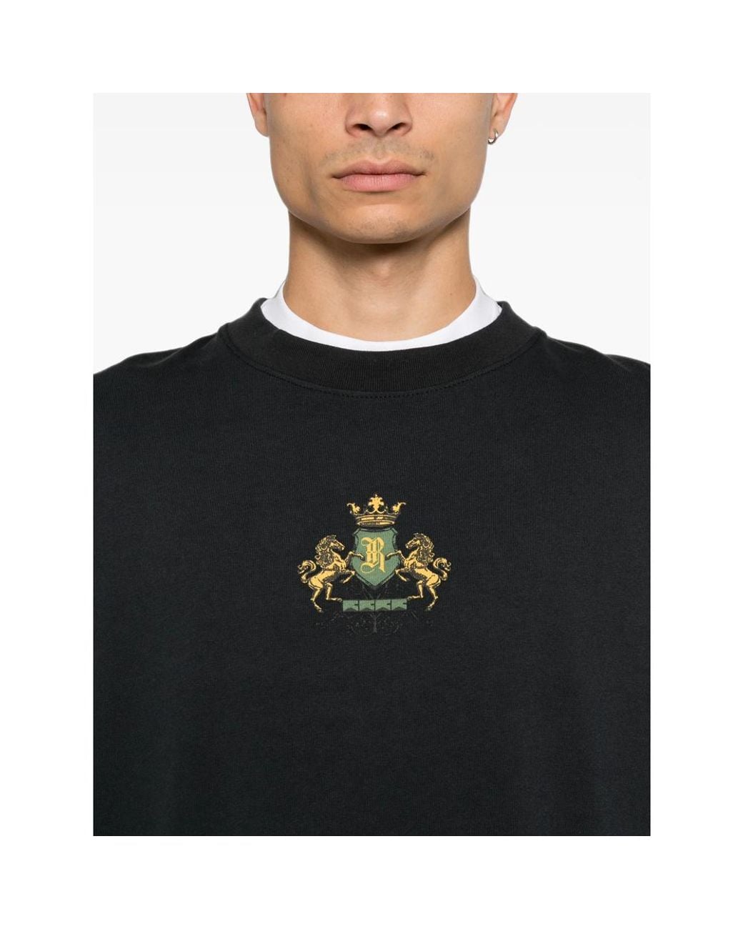 R H U D E © Black T-Shirts & Vests for men