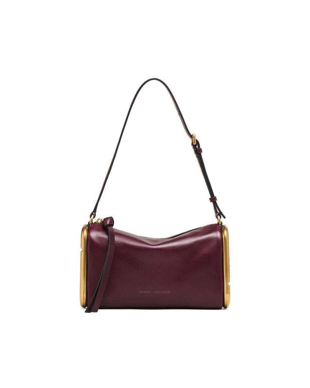 Marc Jacobs Purple Scene Leather Shoulder Bag