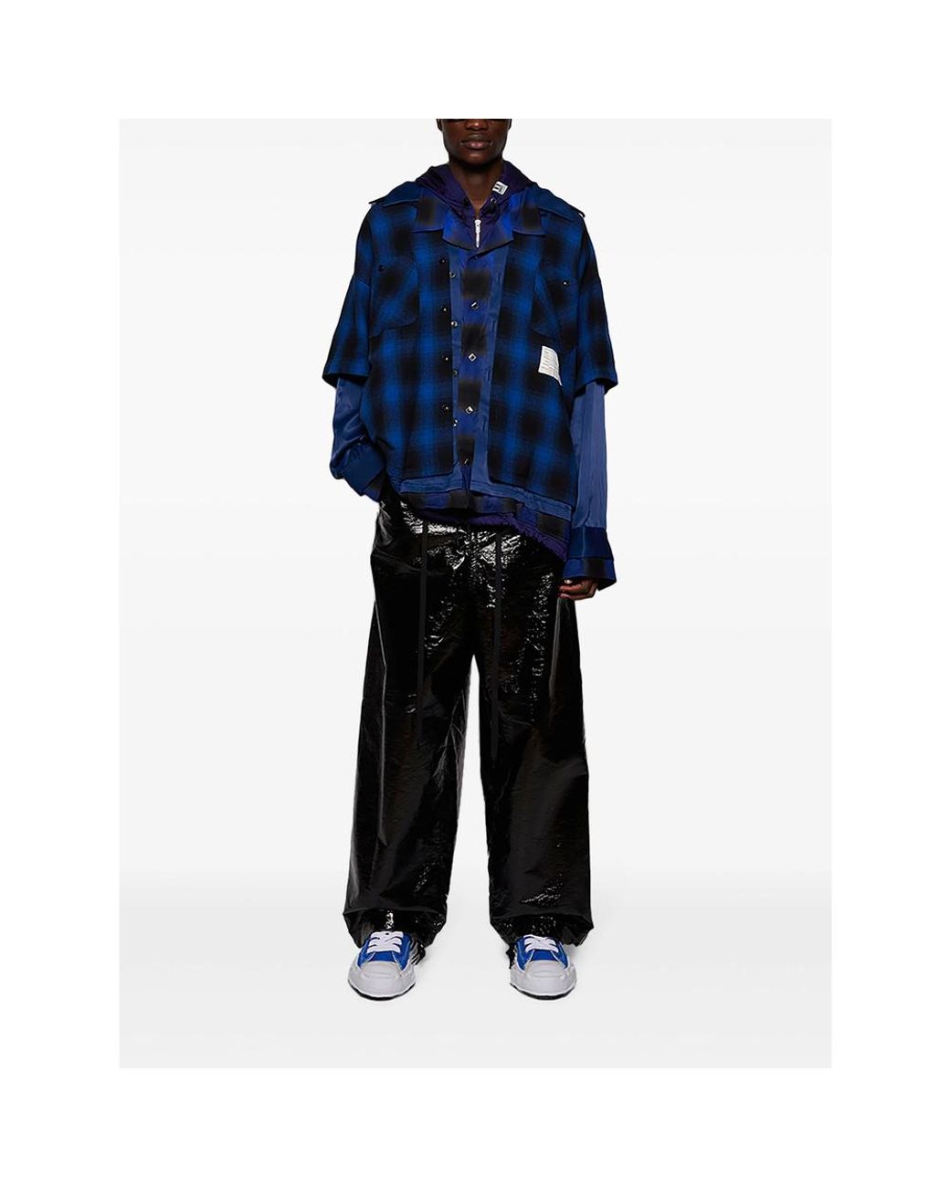Maison Mihara Yasuhiro Blue Trainers for men