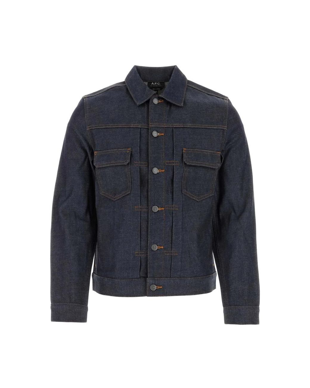 A.P.C. Blue Jackets for men