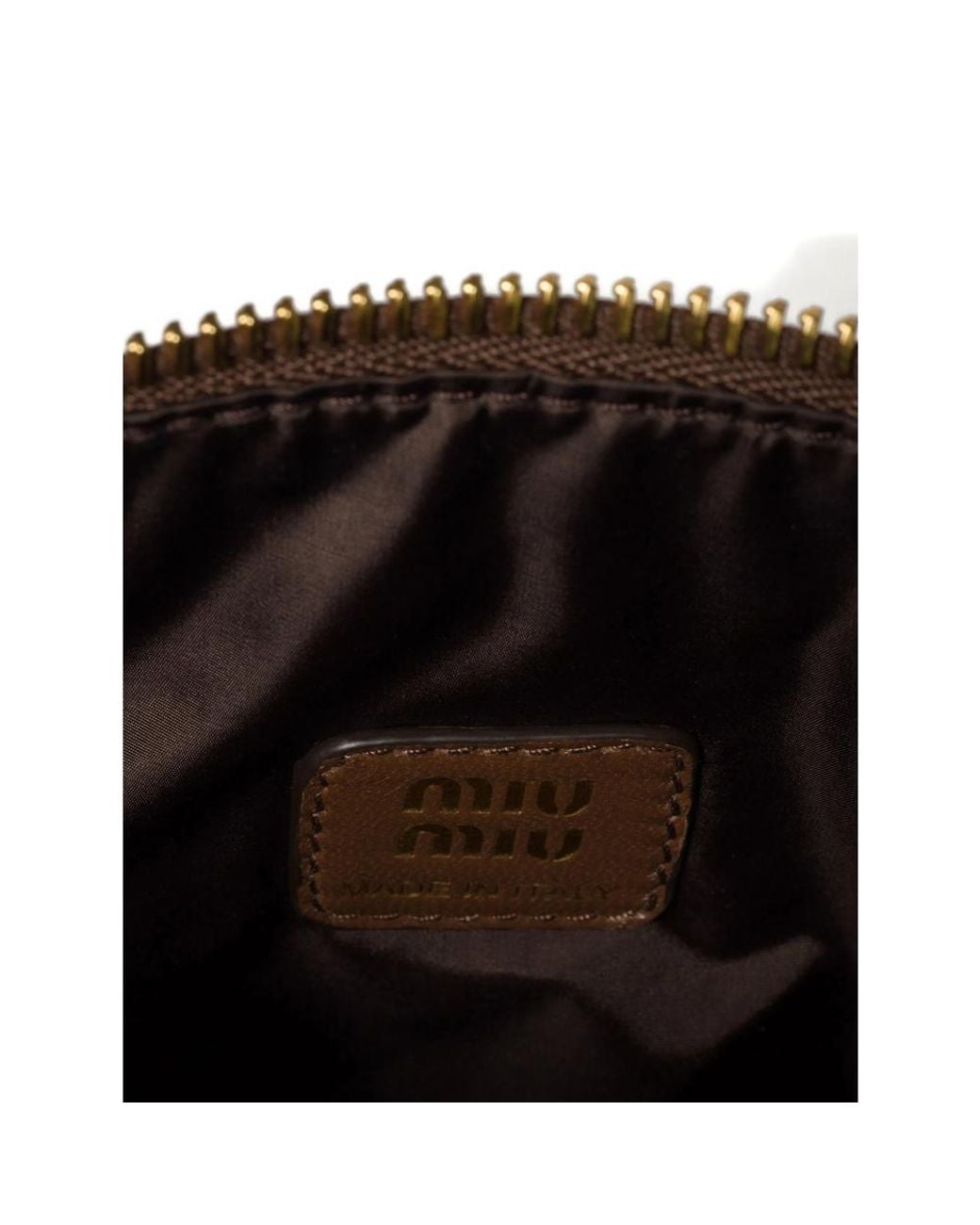 Miu Miu Brown Shoulder Bags
