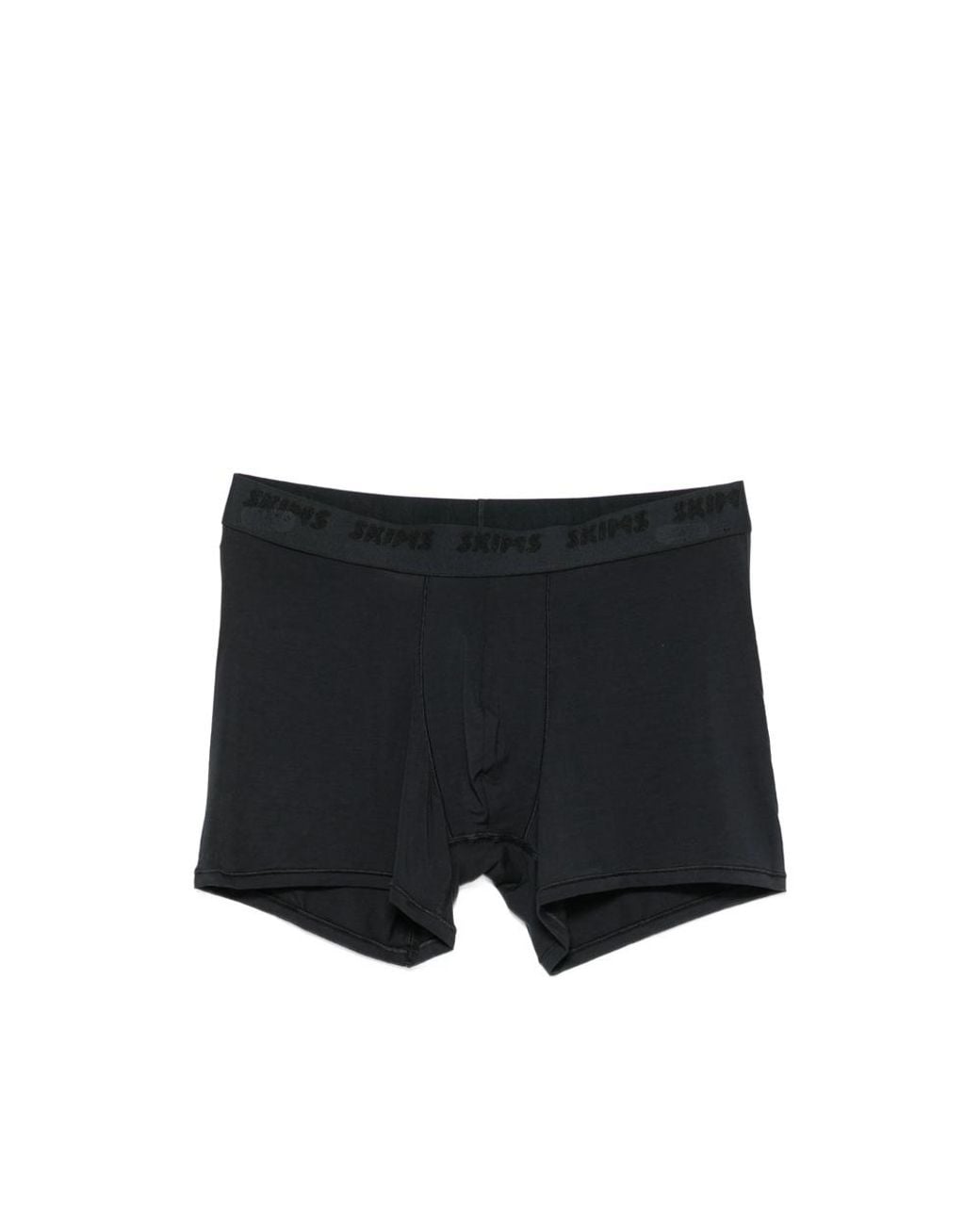Skims Black Logo-Waistband Boxers (Pack Of Three) for men