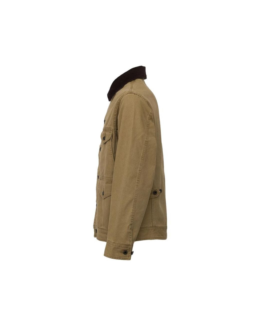 Filson Green Rustic Canvas Journeyman Jacket for men