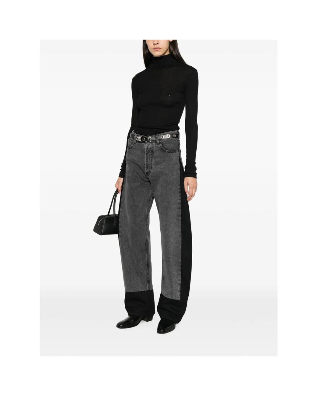 DARKPARK Black Straight-Leg Jeans