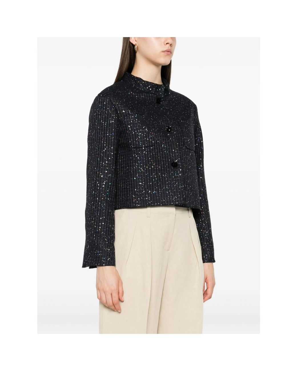 Max Mara Black Jackets